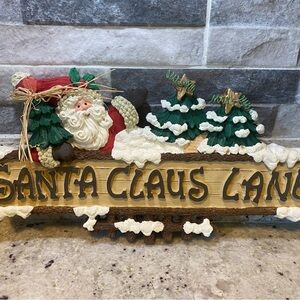 Santa Claus Land Holiday Decoration